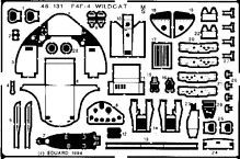 ED48131 F4F-4 Wildcat Detail Set