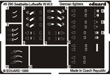 ED48290 Seat Belts for Fighter Luftwaffe WW II