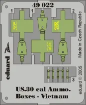 ED49022 Ammunition Boxes USA Vietnam cal. 0.30