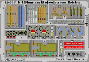 ED49023 Phantom FG.1/FGR.2 Ejection Seat Details