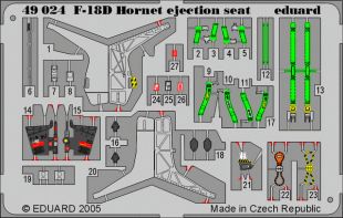 ED49024 F/A-18D Hornet Ejection Seat Details