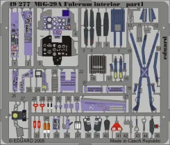 ED49277 MiG-29 Fulcrum Interior Details