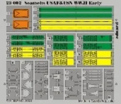 ED23002 Sitzgurte USAF & US Navy WK II color (frühe Version)