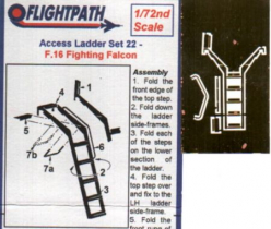 FP72123 F-16 Fighting Falcon Access Ladder