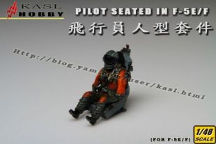 KH48021 F-5F Tiger II Seated Pilots in Ejection Seats